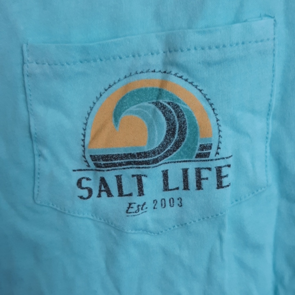 Salt Life GetSalty Tree Raglan Tee - Picture 4 of 4
